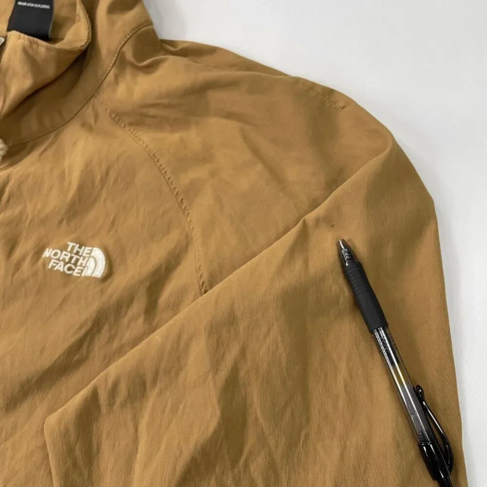 The North Face Class V Full Zip Jacket Colorblock Utility Brown Twill Mens Large
